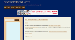 Desktop Screenshot of devonenote.com